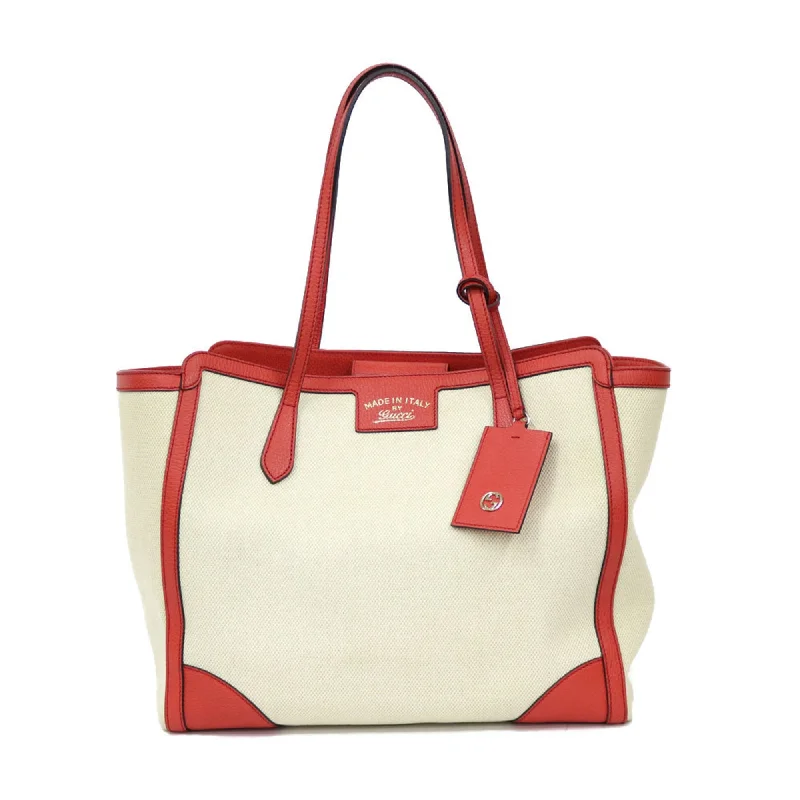 Gucci Shoulder Bag Tote Beige Ladies