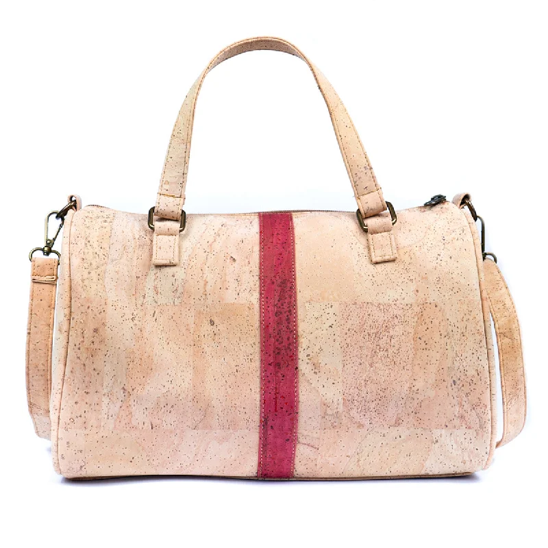 Natural Cork Women's Duffle Bag - Eco-Friendly Chic BAGP-031