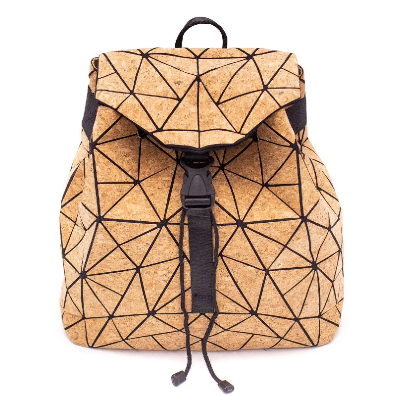 Geometric Cork Backpack BAG-2026