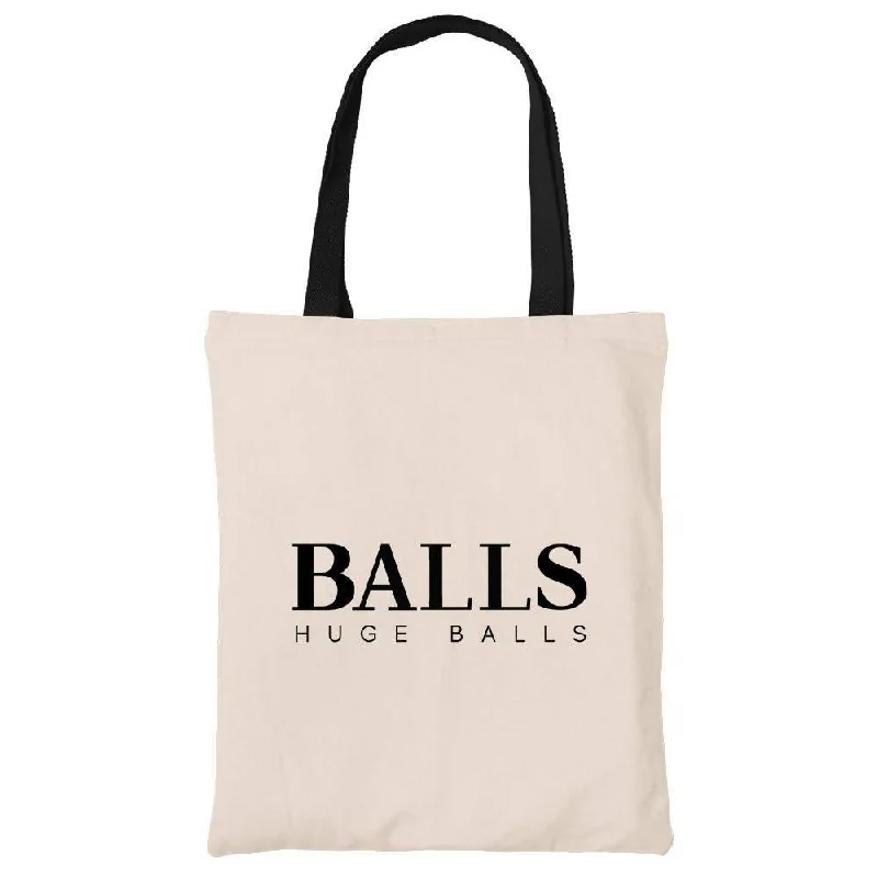 Huge Balls Cotton Tote Bag