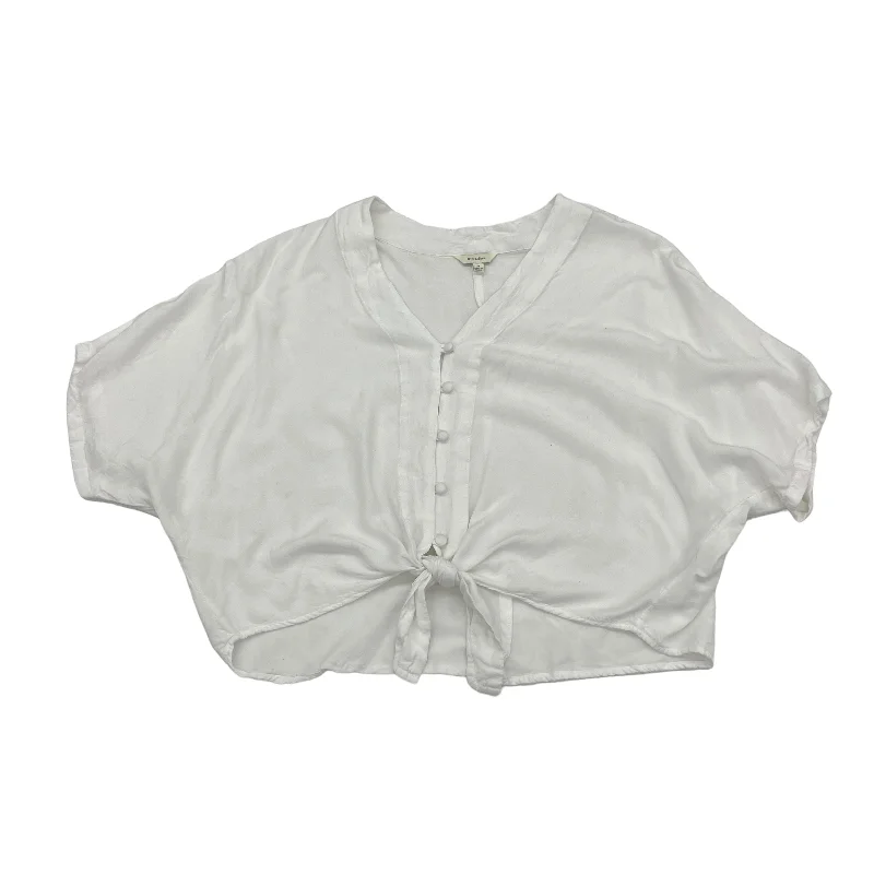 Blouse Short Sleeve By Clothes Mentor  Size: M