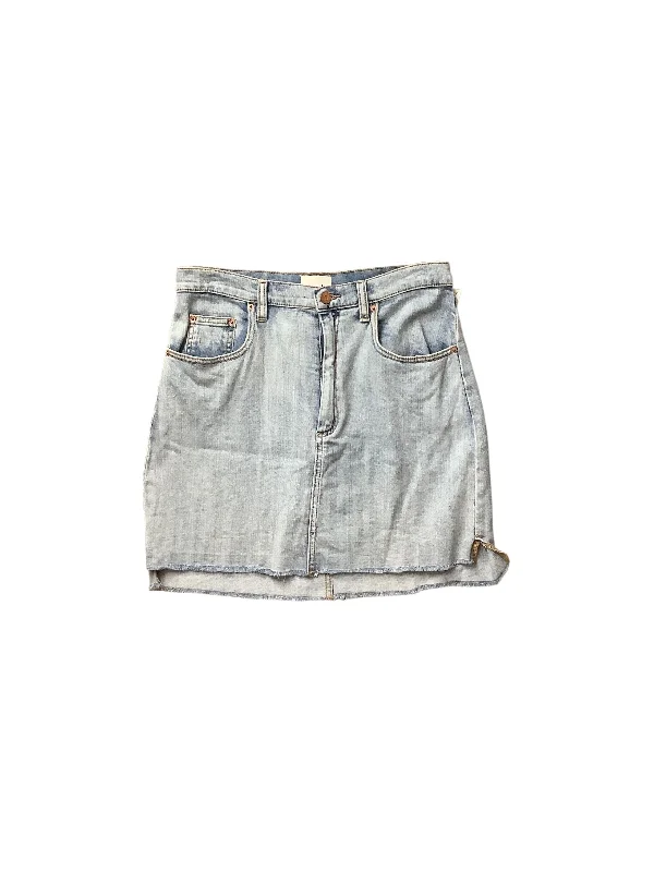 Blue Denim Skirt Mini & Short Clothes Mentor, Size 10