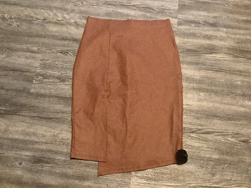 Brown Skirt Midi Iris, Size M