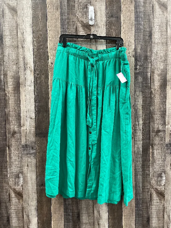 Green Skirt Maxi Universal Thread, Size L