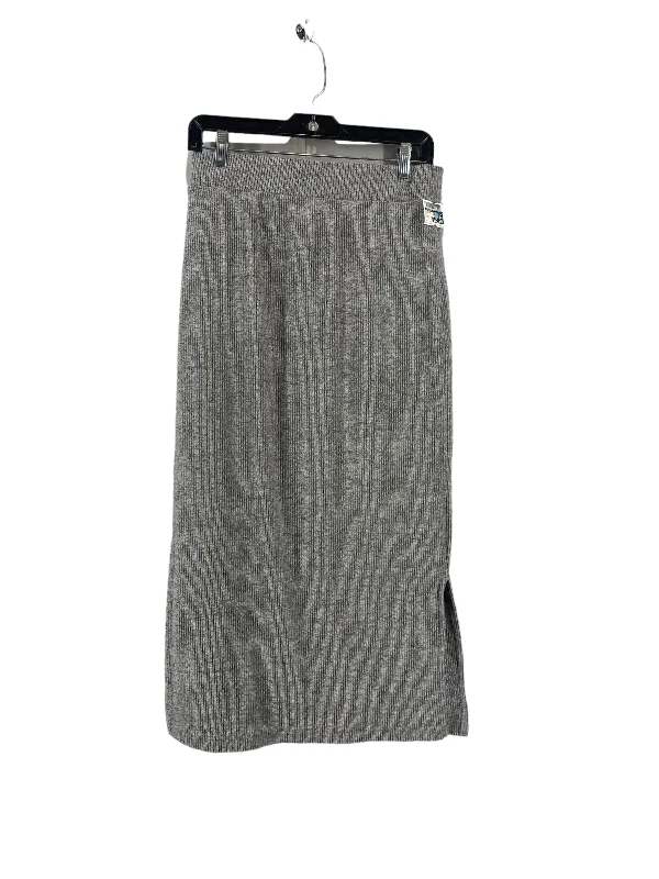 Grey Skirt Maxi Time And Tru, Size S