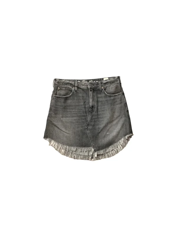 Grey Skirt Mini & Short We The Free, Size 8