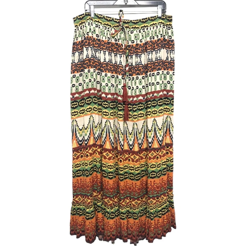 Multi-colored Skirt Maxi Ashley Stewart, Size 1x